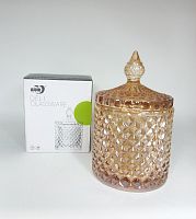 LZY-41 / 99LZY-41 сахарница золотая 14*8.5см (  (HY-40709-3-4-48)