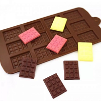 WF-308 форма для шоколада "шоколадная плитка" (WY-30223-37-2-200)