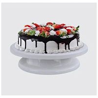 635-24 Пластиковая подставка для торта вращающаяся  (WY-30223-37-15-50)