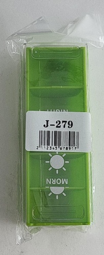 J-279 Таблетница 5 яцеек (20715-70-1-300)