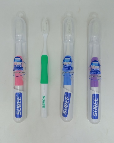 662 Зубная щетка силиконовая  (HY-40722-12-3-240)