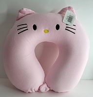 YY-6 Подушка шейная латексная 30*30 КОТИК (30311-9-3-150)