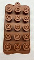 WF-259 Форма для шоколадных конфет силиконовая  (20831-459-1-200)