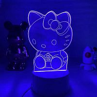 BBJ-41-083 светильник на подставке hellokitty (HY-31125-28-3-60)