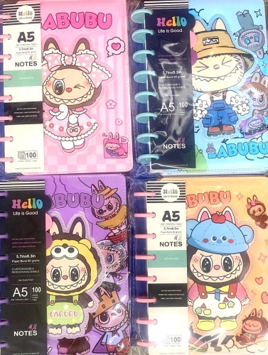 A5PMG004 блокнот ЛАБУБУ А5 (HY-50723-10-5-96)