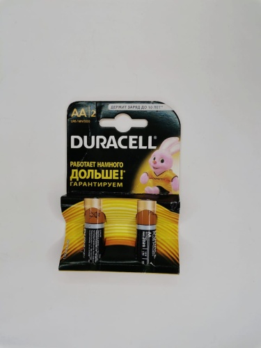 D2A/2B Батарейки Duracell пальчиковые алкалиновые 2 шт (WY-0513-30-2-960)