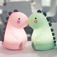 LD599  НОЧНИК СИЛИКОНОВЫЙ   ДИНОЗАВР  (0416-9-5-48)