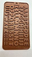 WF-265 Форма для шоколадных конфет буквы (20831-459-2-200)