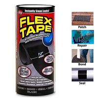 LY-66 BL/WH/TR Гибкая лента-скотч FlexTape большая  (310-91--3-50)(317-70-1-50)(WY-30211-46-3-50)