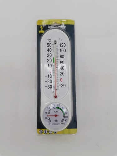 473-053 Термометр вертикальный с измерителем влажности   (831-7-5-100) фото 2