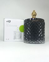 LZY-44 / 99LZY-44 сахарница черная 14*8.5см   (HY-40709-3-7-48)