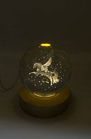 YB-629 ночник "хрустальный шар* пони 6d (HY-50306-24-1-60)