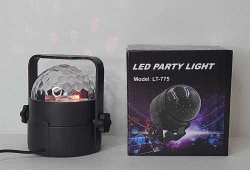 LT-775 Диско шар,USB от сети(wy-30713-12-7-100)